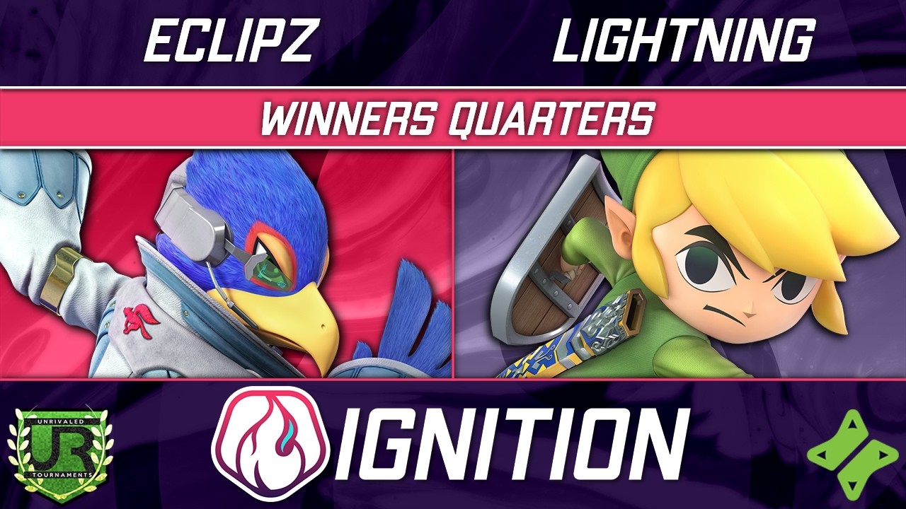 Eclipz (Falco) vs Lightning (Toon Link) - Ignition 390 WINNERS QUARTERS