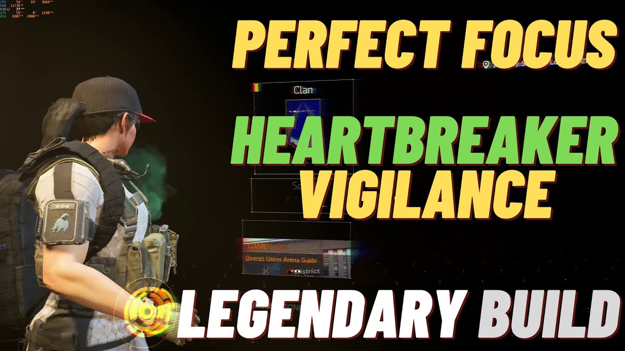 THE DIVISION 2 - PERFECT FOCUS HEARTBREAKER BUILD TU15.1