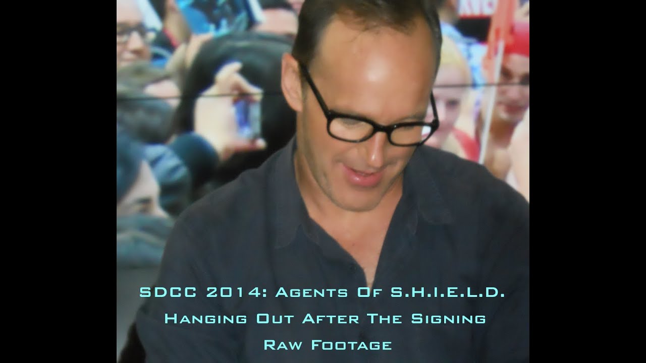 SDCC 2014: Agents of S.H.I.E.L.D. Cast 🎬 Cast Relax Post-Signing &ndash; Behind the Scenes