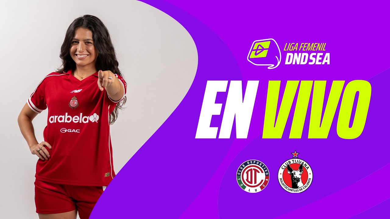 TOLUCA vs TIJUANA EN VIVO 🔴 | &iexcl;DIABLAS vs XOLAS! 🔥 | Liga Femenil BBVA