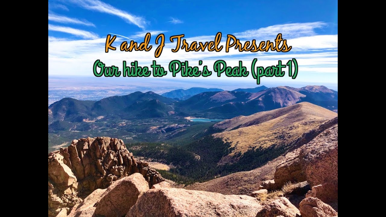 Pike's Peak Hike via the Barr Trail (part 1) GoPro