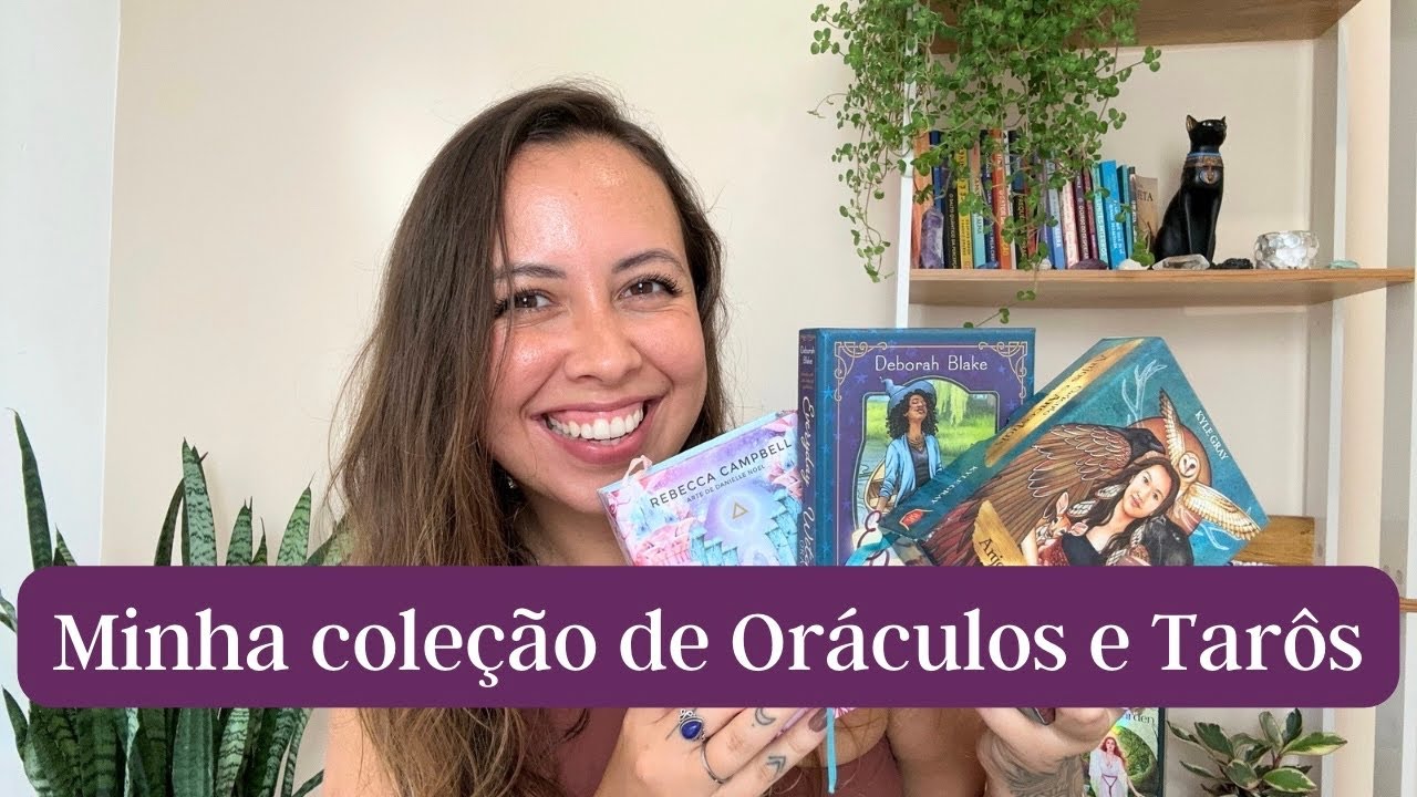 Conheça minha coleção de Oráculos, Tarôs e Baralhos Ciganos🌞Cada deck tem uma energia✨