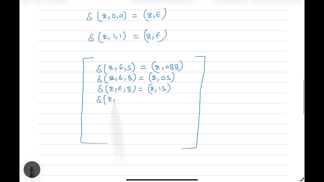 L-32 Conversion of Context Free Grammar to Pushdown Automata || Theory of Computation 