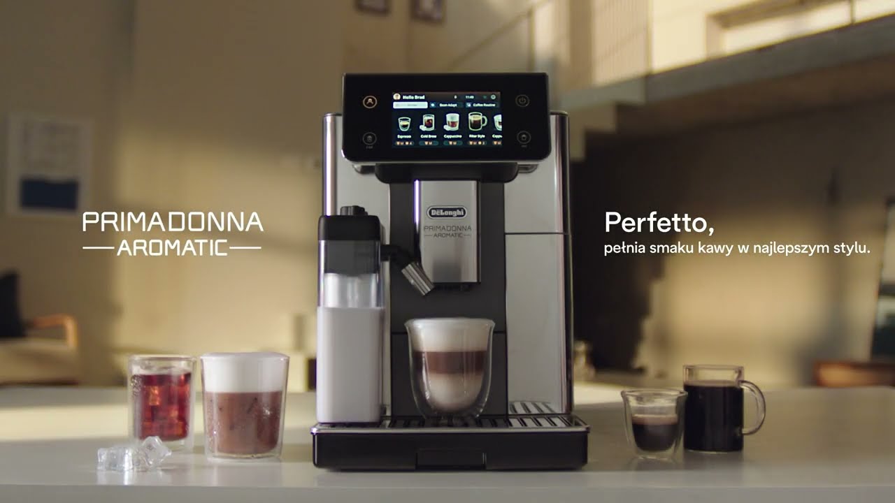 De&rsquo;Longhi PrimaDonna Aromatic | +35 napoj&oacute;w w stylu perfetto