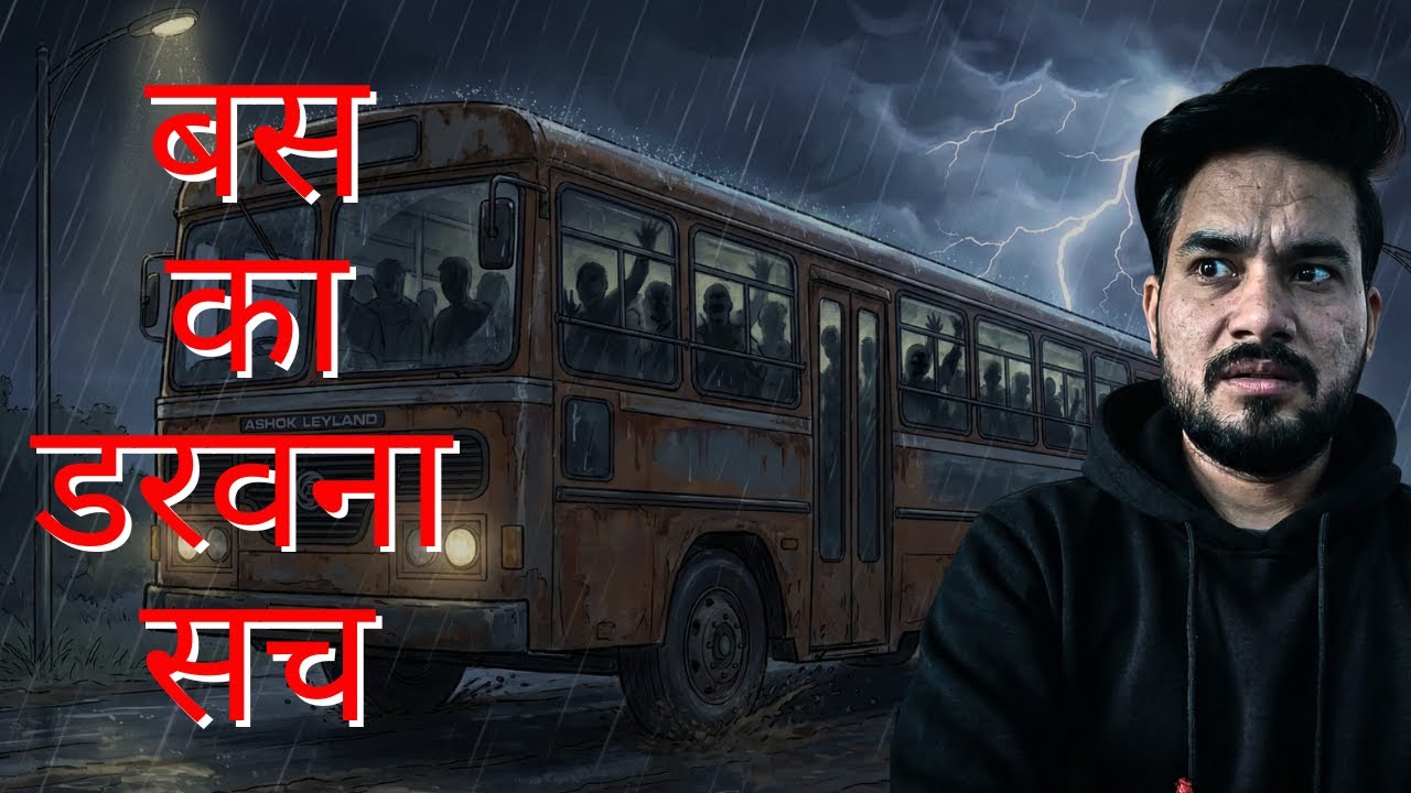 बारिश की रात, आख़िरी बस और एक डरावना सच | Horror Story Hindi