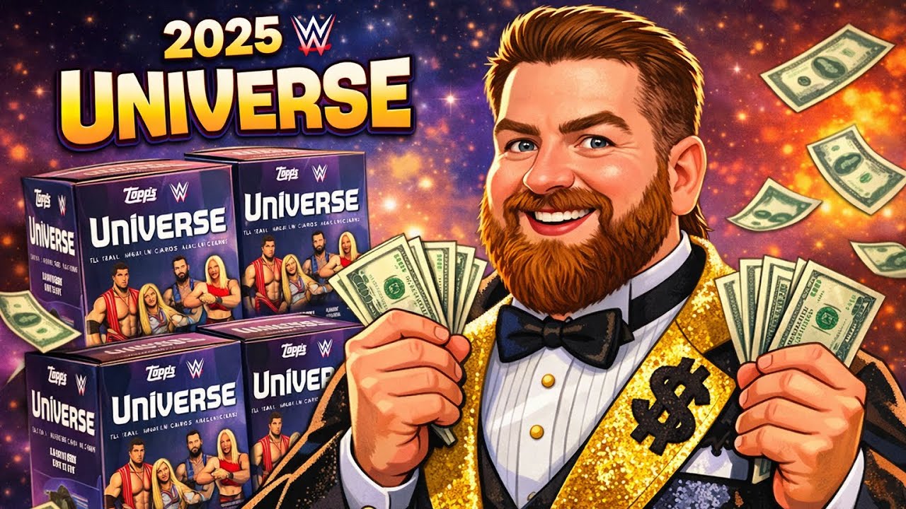 BRAND NEW 2025 Topps WWE Universe Blaster Box Opening (5 Boxes!)