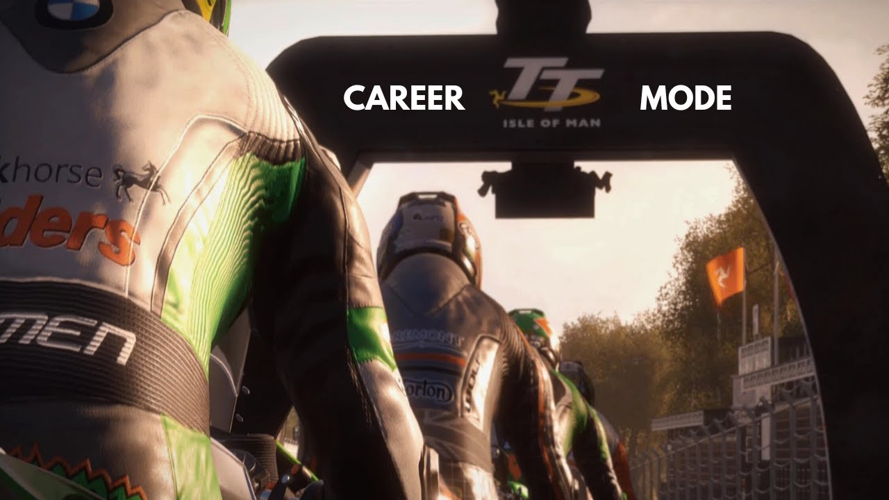 TT ISLE OF MAN CAREER PC KEYBOARD GAMEPLAY