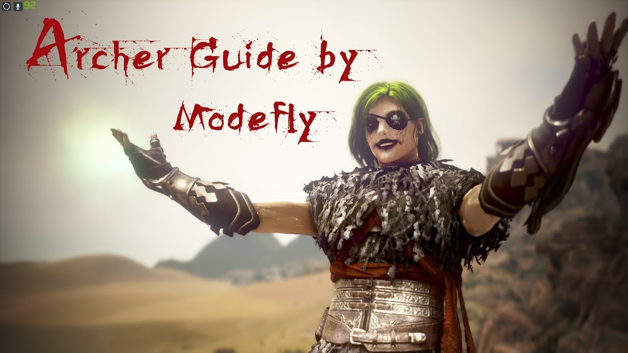 BDO Archer Guide - Movement, Combos and Addons
