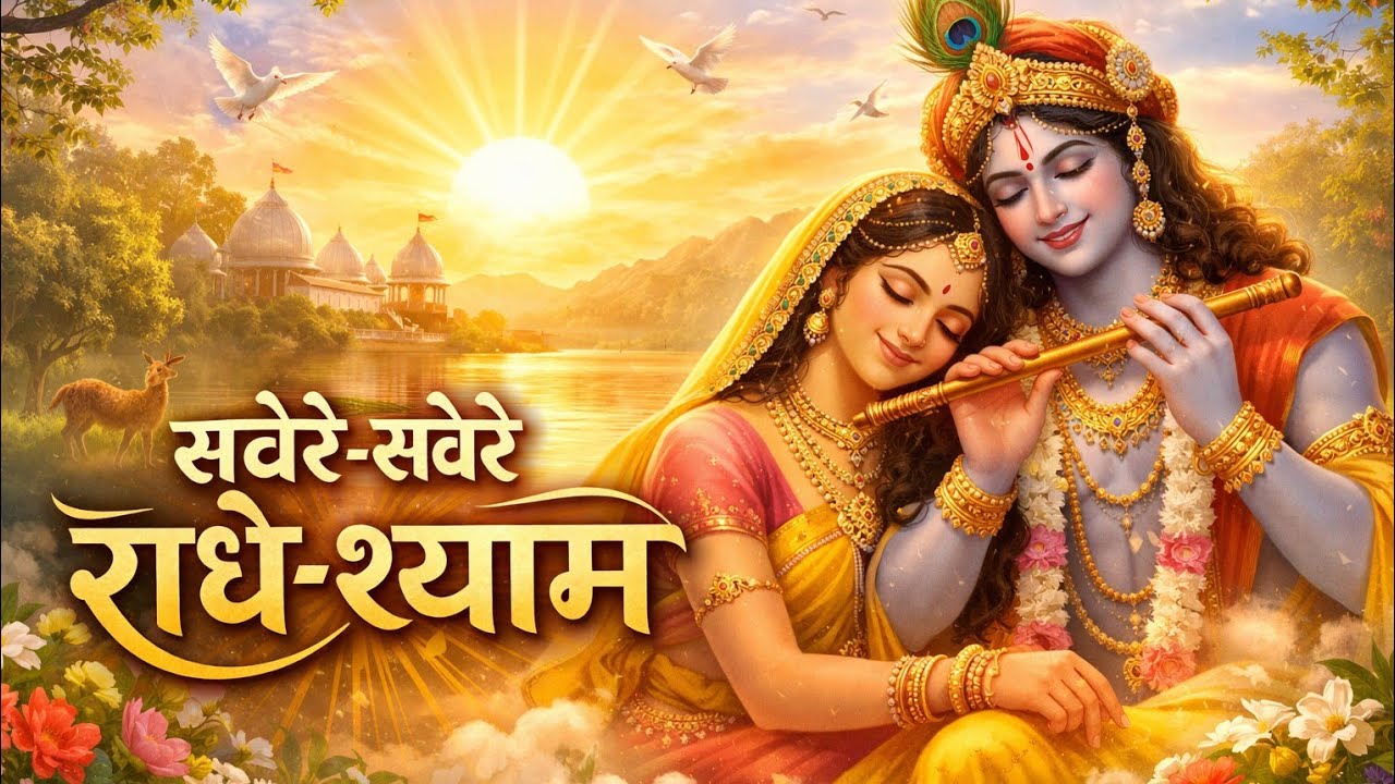 सवेरे-सवेरे राधे-श्याम #radheradhe #shyambhajan #devotionalsong #krishna #music #shrishyam 