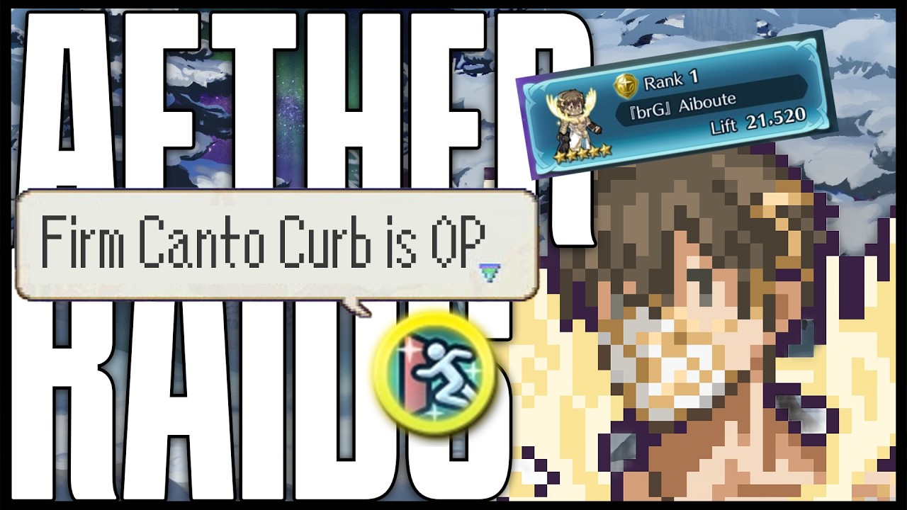 [FEH] Firm Canto Curb got me Top 1 in Aether Raids!