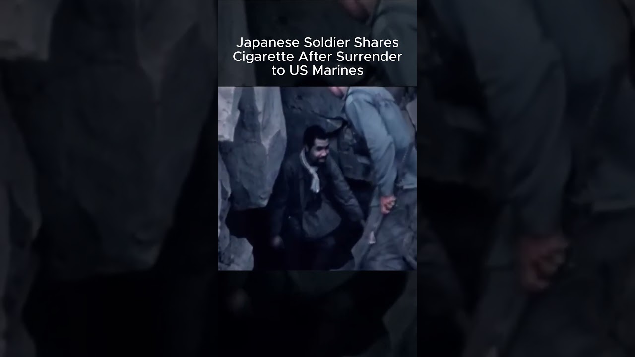 Japanese Troops SURRENDER to Marines