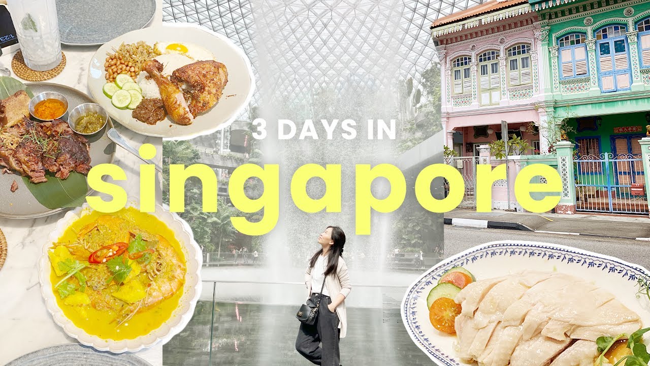 3 days in Singapore travel vlog ~ joo chiat, where to eat, singapore itinerary