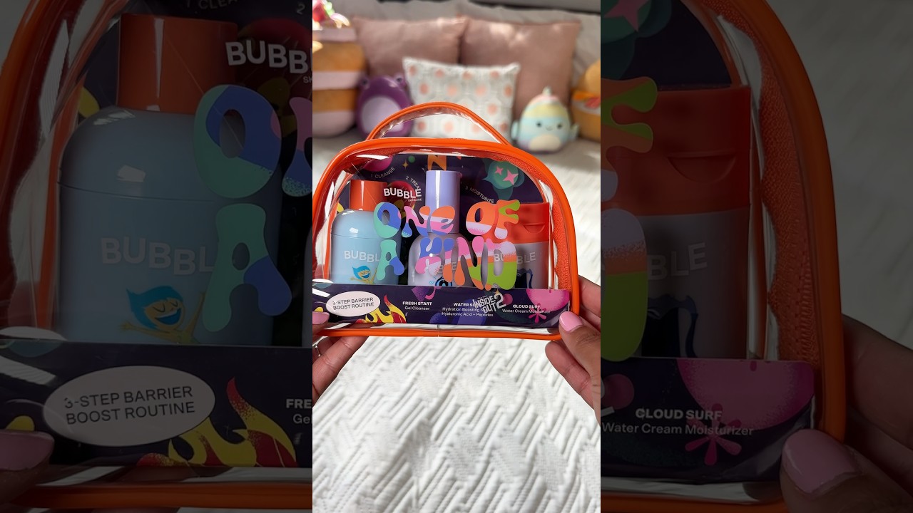 Bubble Limited Edition Skincare Set #bubble #skincare #skincareroutine #skincarehaul