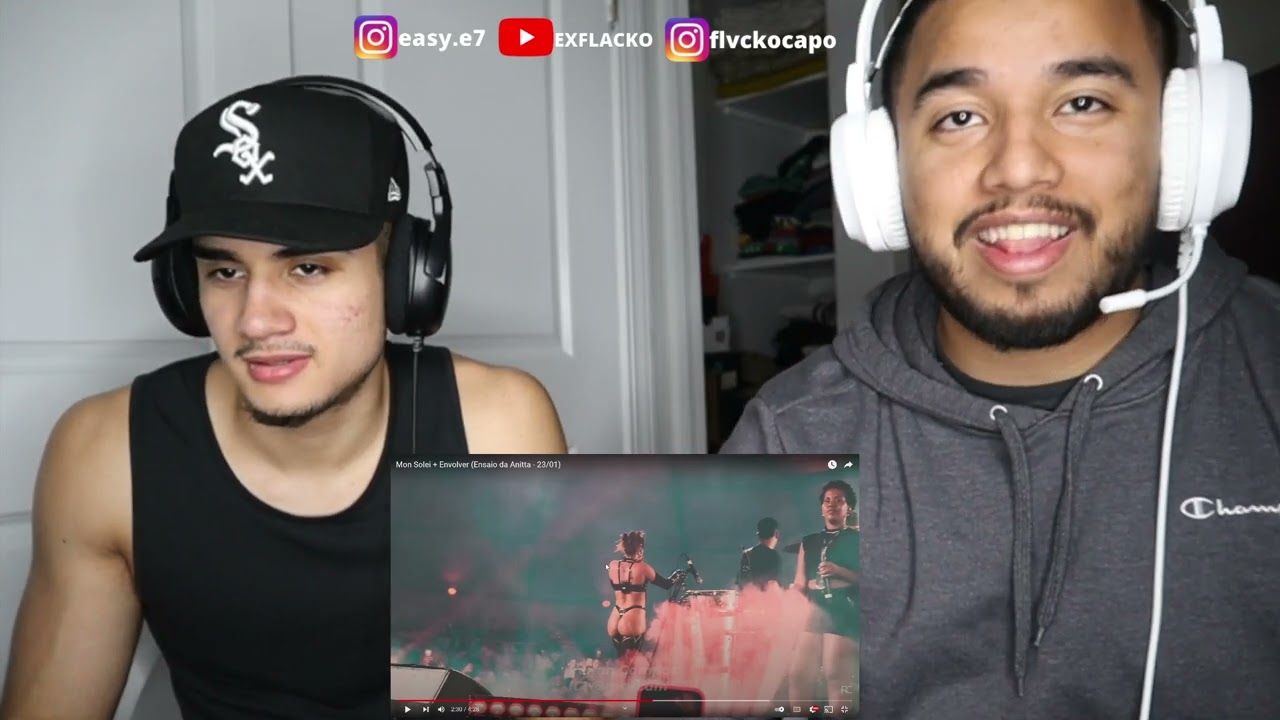 Mon Solei + Envolver (Ensaio da Anitta - 23/01) | REACTION