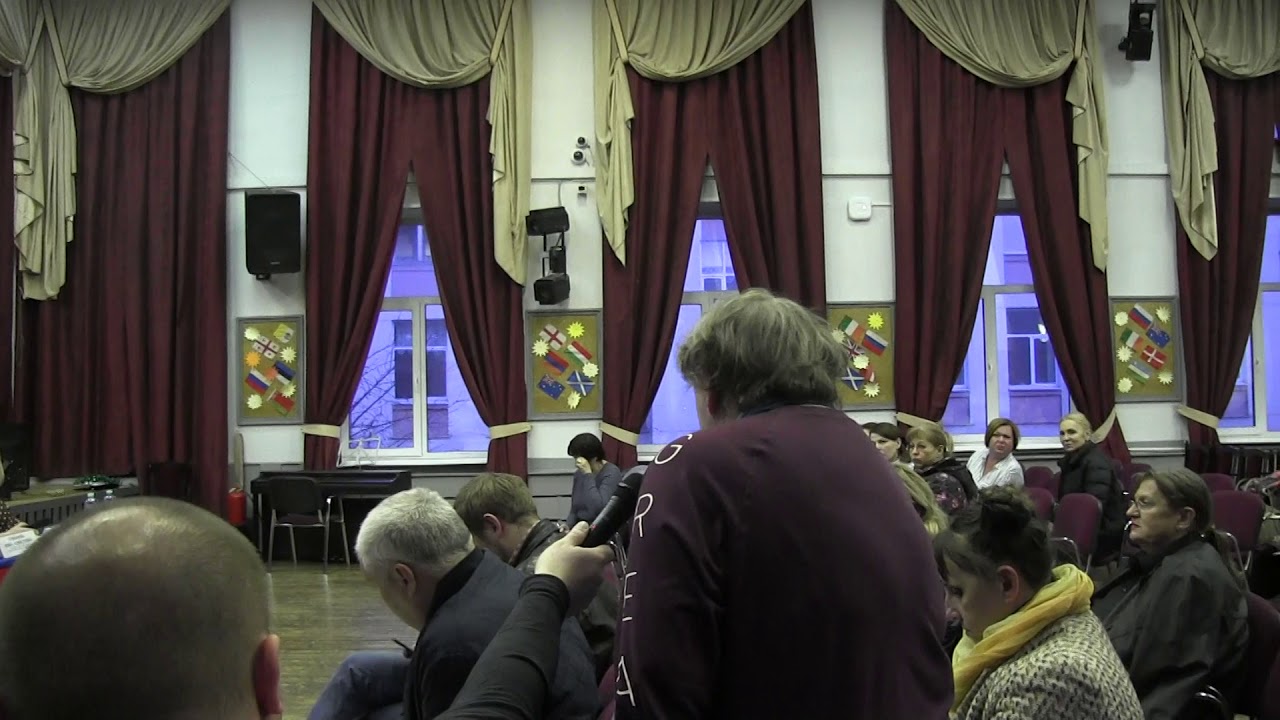 Встреча руководства управы района Дорогомилово с населением 17.04.2019 (часть 2 )