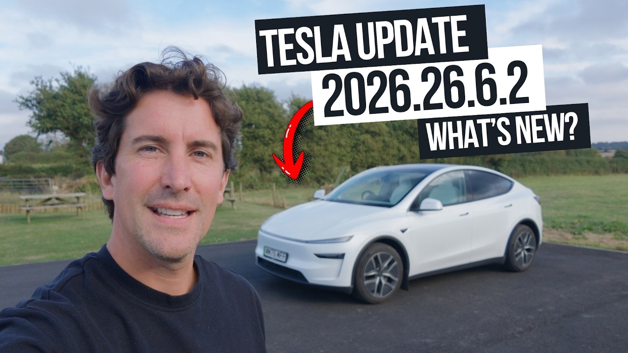 Ого, летнее обновление Tesla 2026.26.6 просто ОГРОМНОЕ!