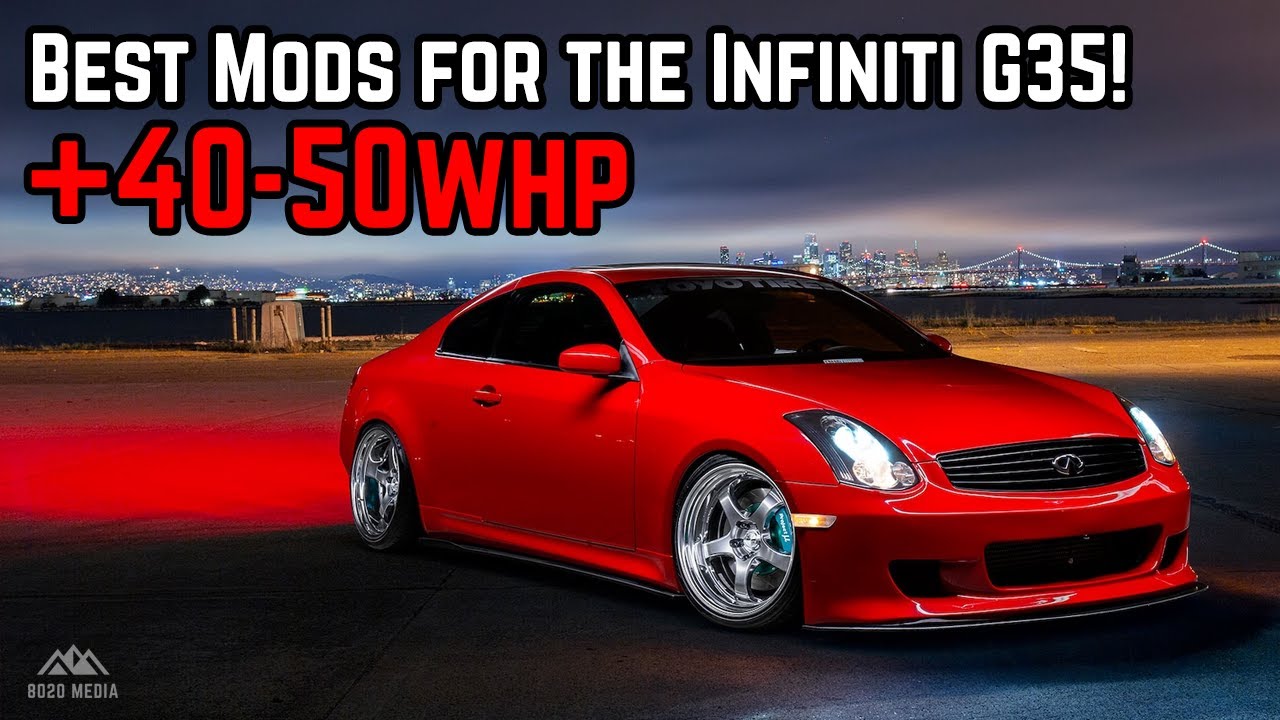 5 лучших модификаций для Infiniti G35! (+40-50 WHP)