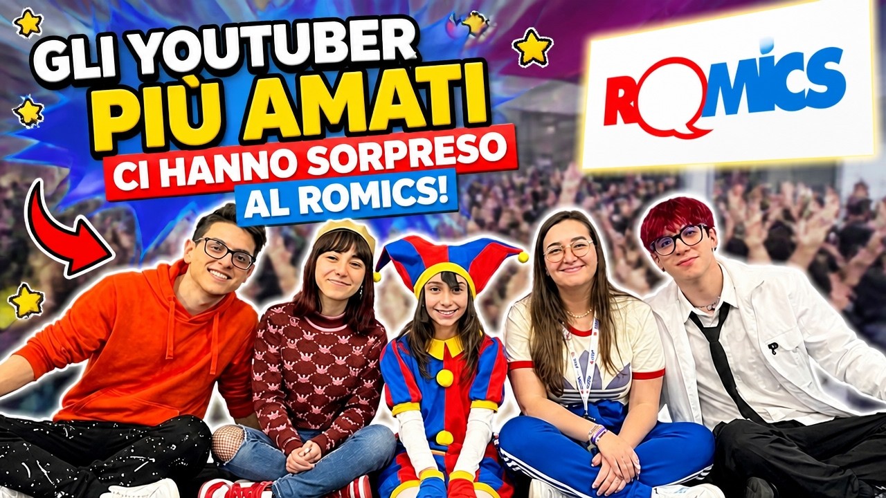 ROMICS 2024 | ROBY, JENNY, XIAO E LORENZIST CI HANNO DEDICATO UN VIDEO! #roby #melymemymamy #xiao