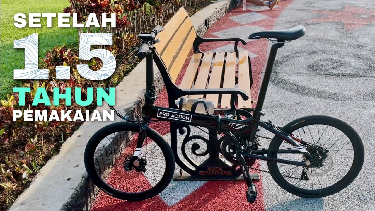 Review Sepeda Lipat Pro Action Eagle Setelah 1.5 Tahun Pemakaian - WOW!!