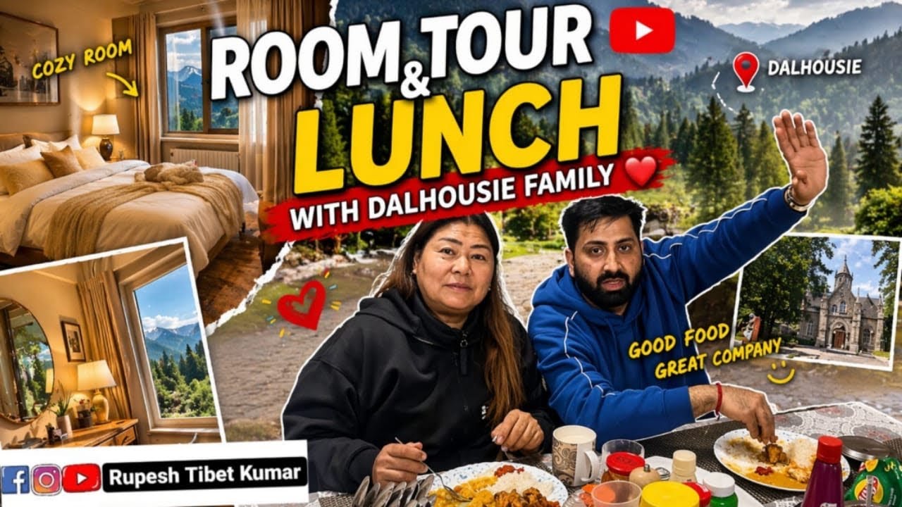 Room Tour and lunch with Dalhousie Family❤️ Tibetan youtuber Cho Rupesh 