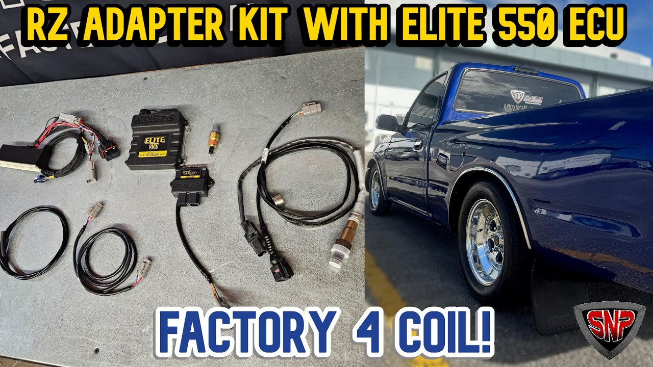 Комплект адаптера RZ с ЭБУ Elite 550 для автомобилей Tacoma 2001-2004 годов выпуска / 4Runner 200...
