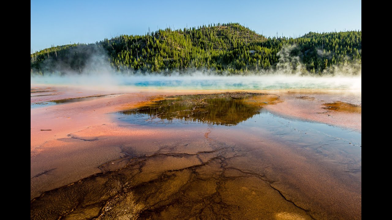 BEAUTIFUL GRAND PRISMATIC SPRING! - Yellowstone National Park, Wyoming