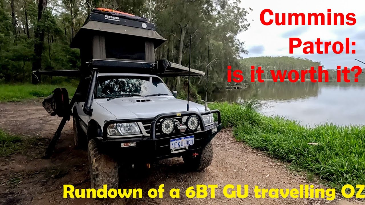 Rundown of a Cummins Patrol touring Australia - 12 volt, rear setup, engine, suspension & more!