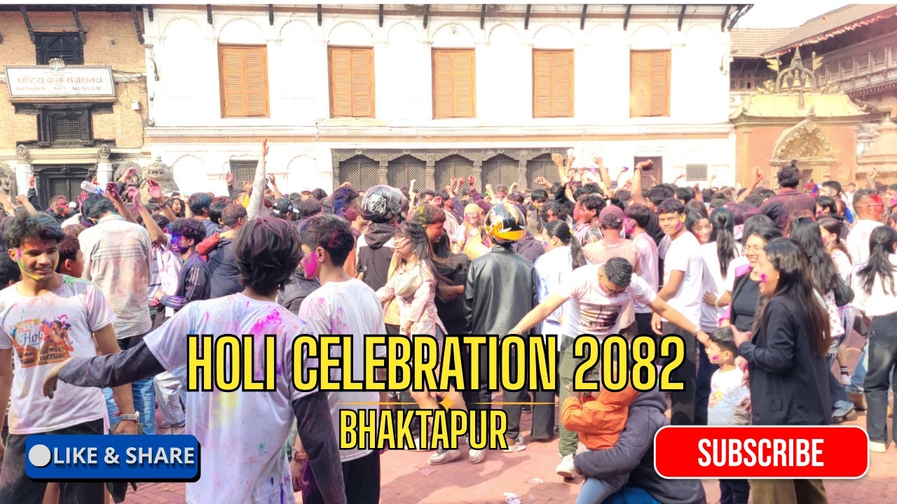 Holi Celebration 2082 &ndash; Colors of Happiness & Unity