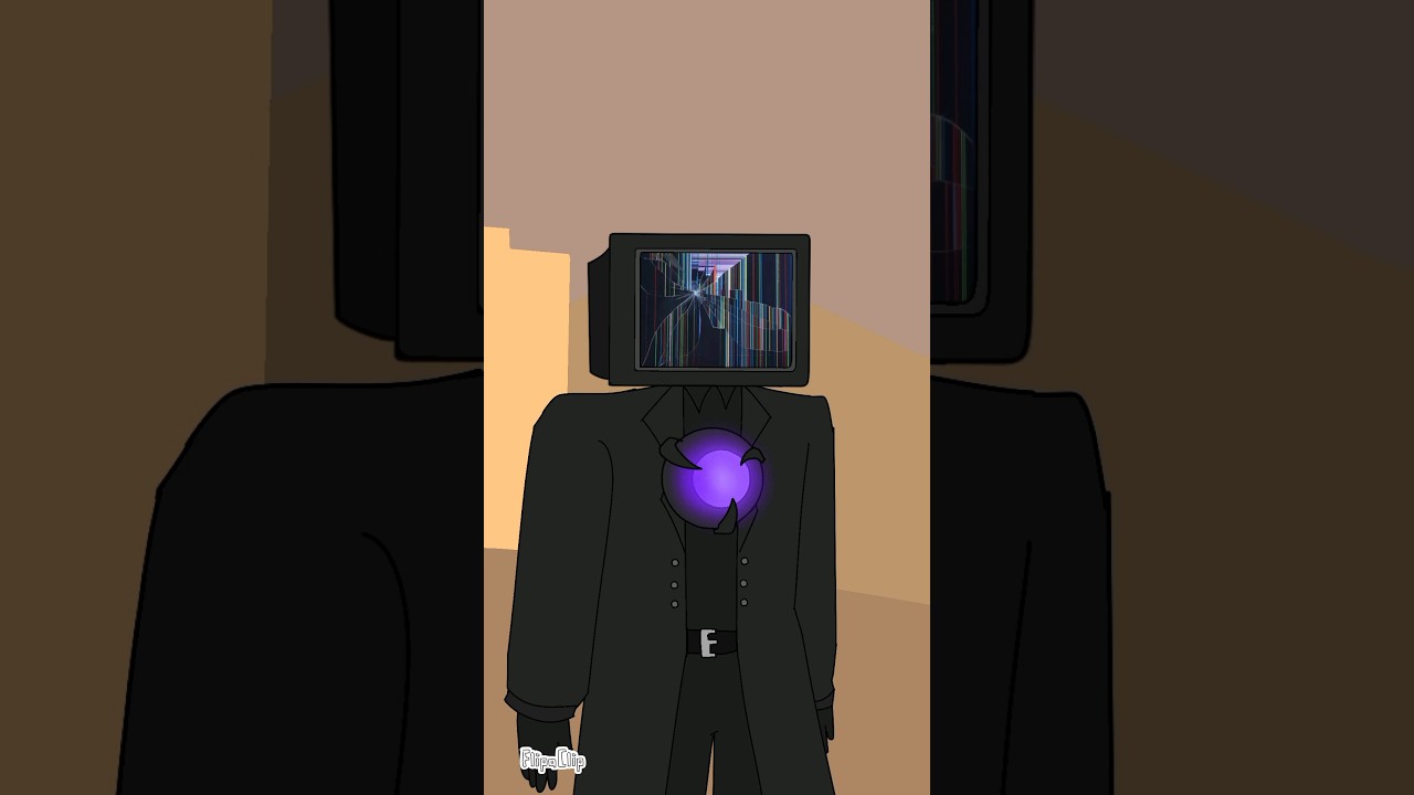 what if titan tv man ( sus ) win💀#skibiditoilet #animation #shorts #flipaclip
