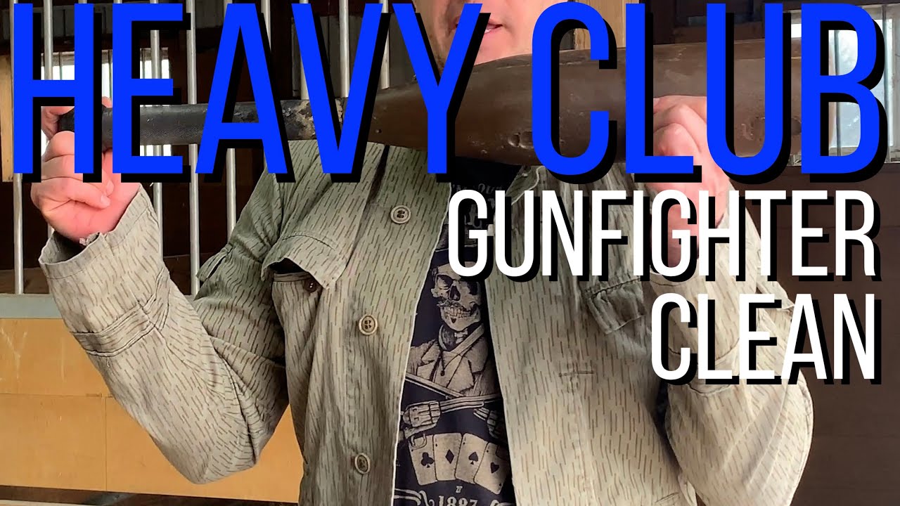 Heavy club gunfighter hang dead clean