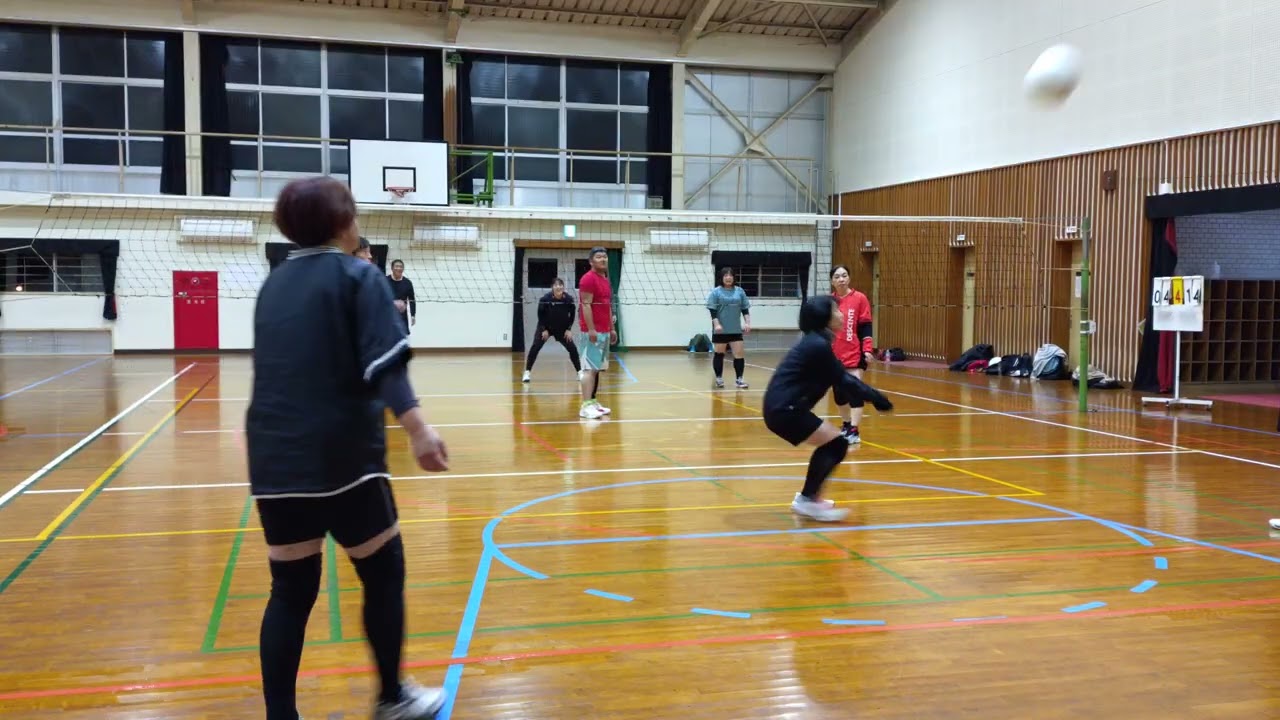 竹中練習試合②#バレーボール ＃ミニバレー＃レシーブ#volleyball
