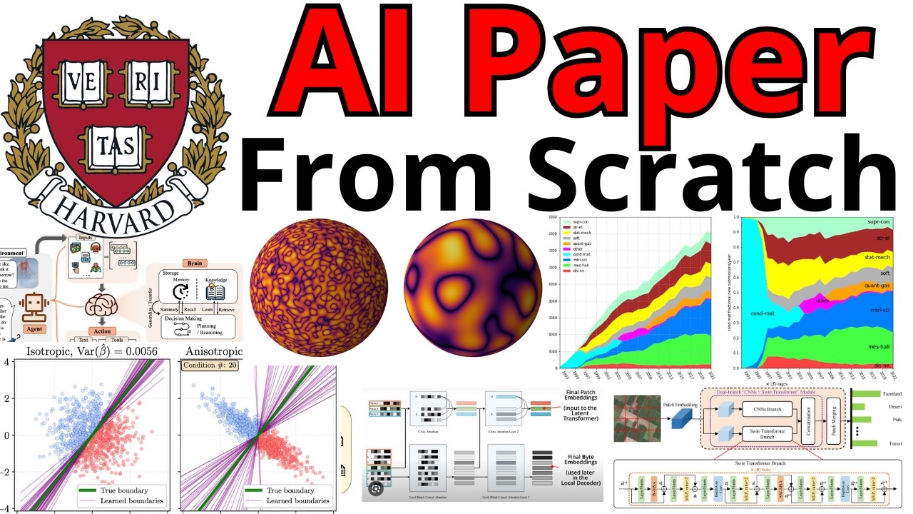 HARVARD: How To Write AI Research Paper & Ideas For AI Research