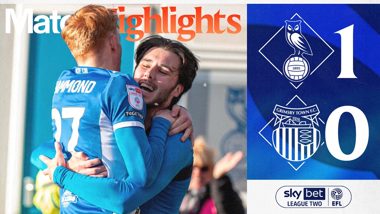 📺 HIGHLIGHTS - Latics 1-0 Grimsby