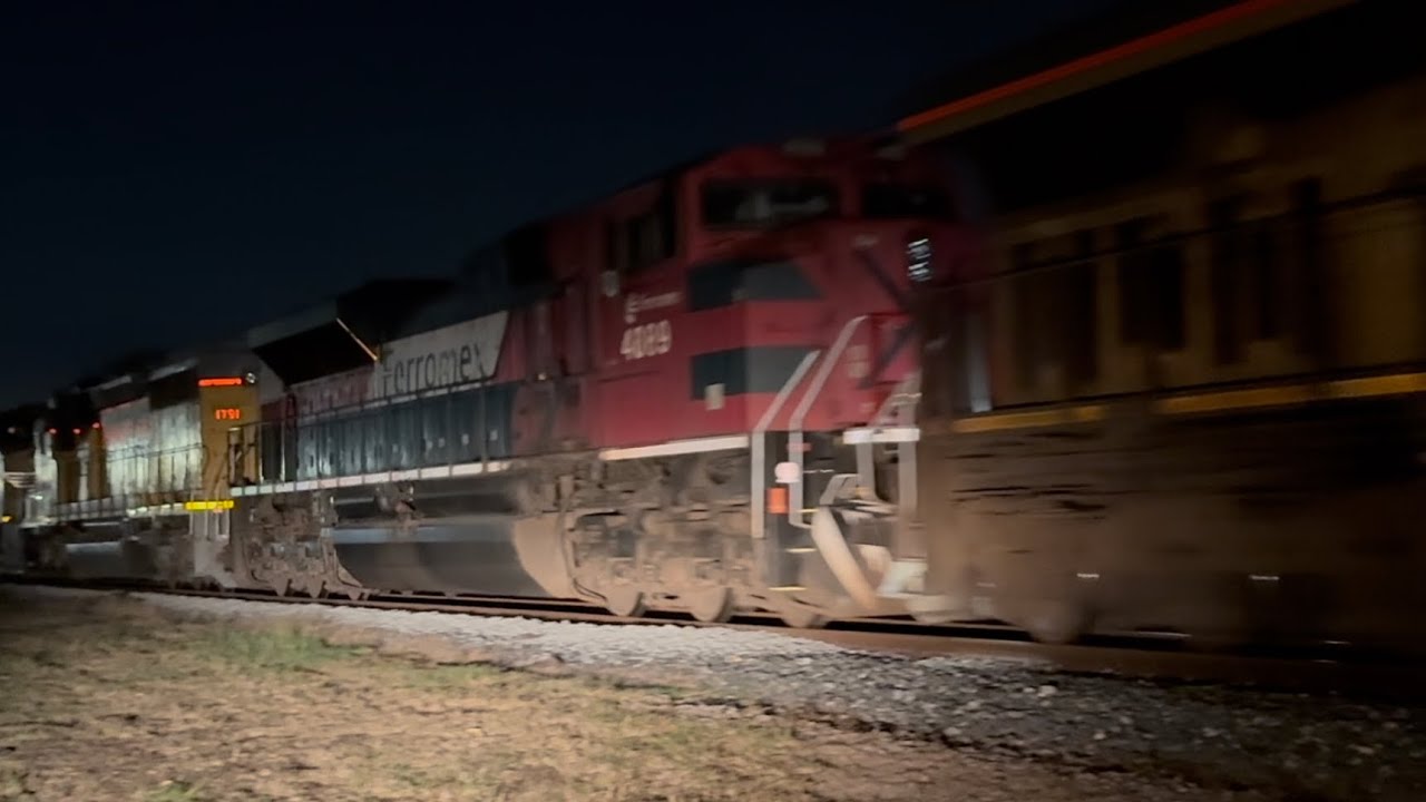 Ferromex 4089 | UP 7865 North M-OLAG manifest | Los Fresnos, TX | Canal Street |