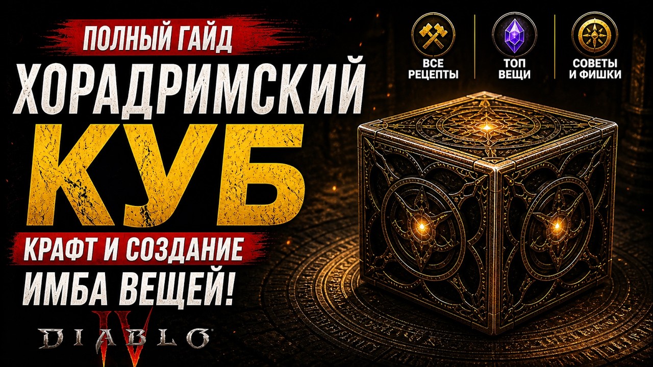 DIABLO 4 &mdash; ПОЛНЫЙ ГАЙД ПО КРАФТУ 💎 Как делать ТОП ВЕЩИ