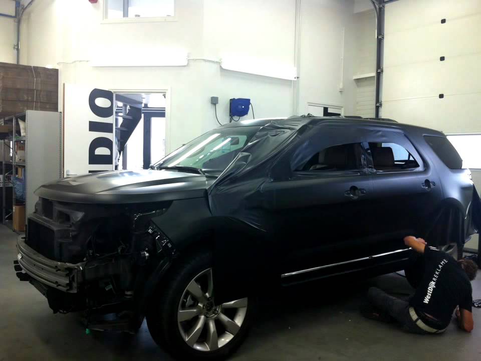 Car Wrap Ford Explorer 2011 - Part 1