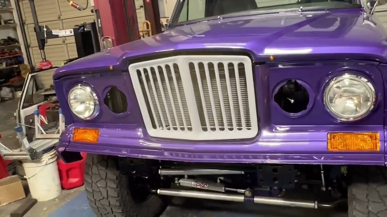 1971 Jeep Gladiator J2000 truck upholstery 