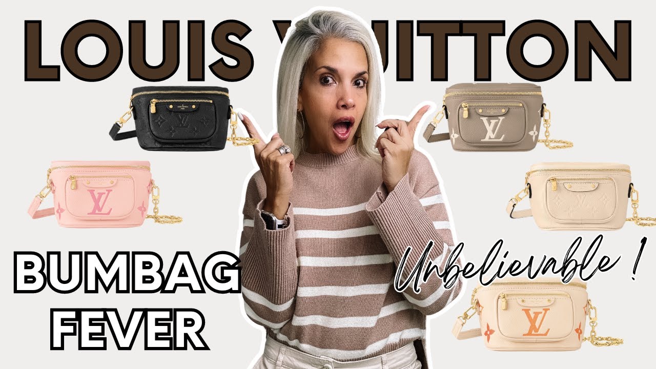LOUIS VUITTON NEW BUMBAGS *New Releases* LV Mini Bumbag | Empreinte Leather | Chic & Stylish by Lena