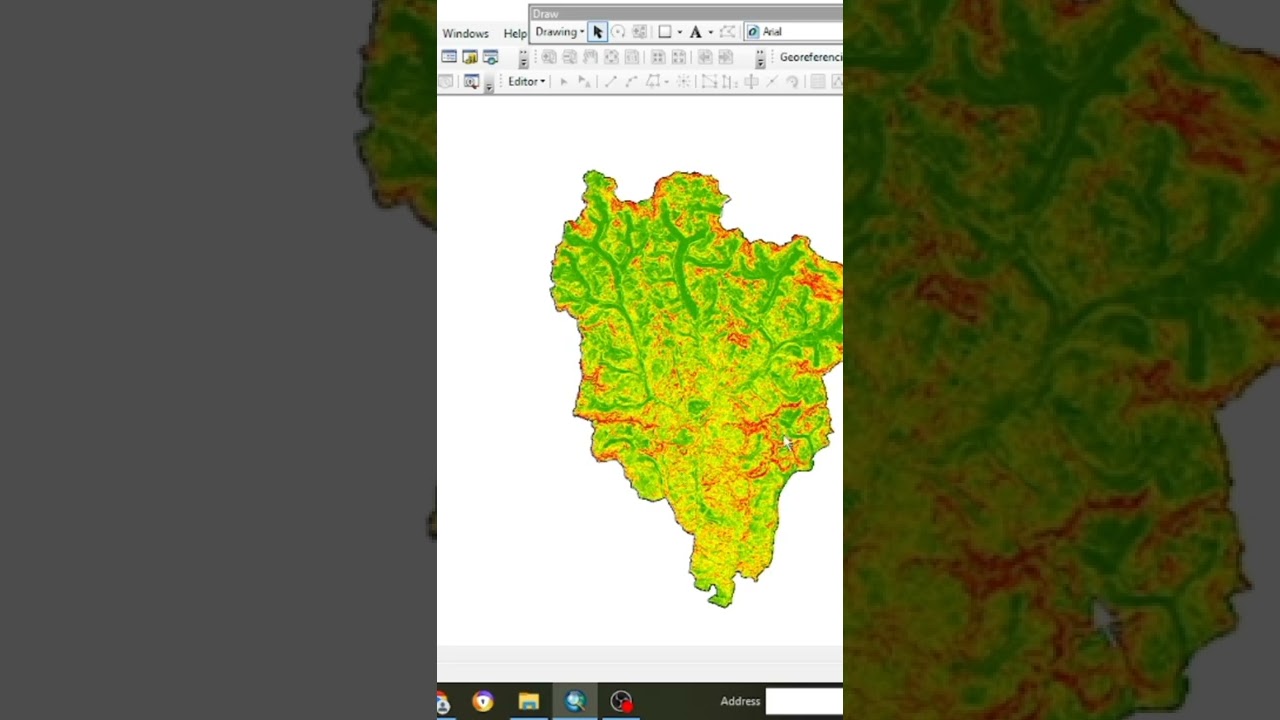 slope map analysis #gistutorial @GIS tutorial