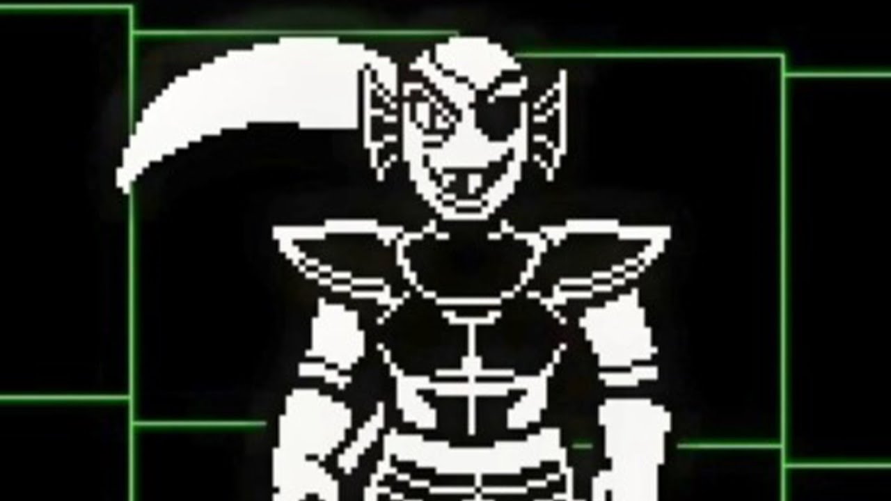 Defeating UNDYNE in Undertale