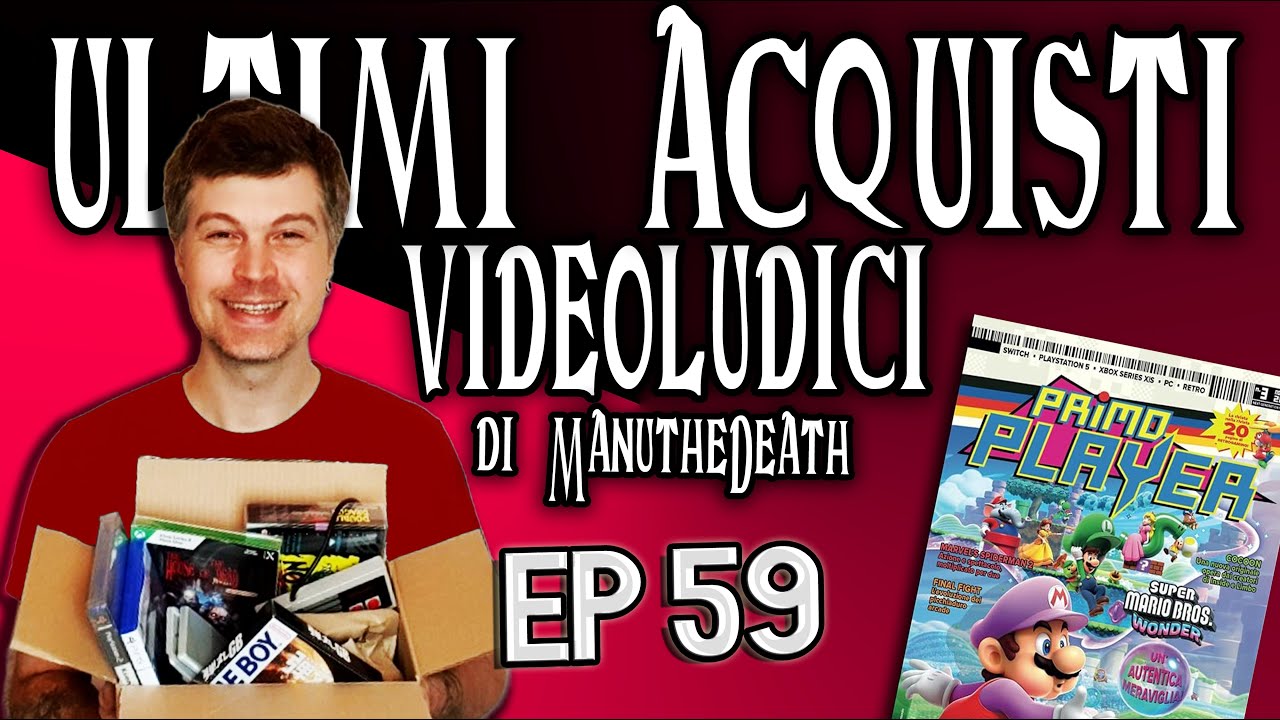 Ultimi Acquisti Videoludici con TheDeath! EP 59 (Sponsor PRIMO PLAYER)