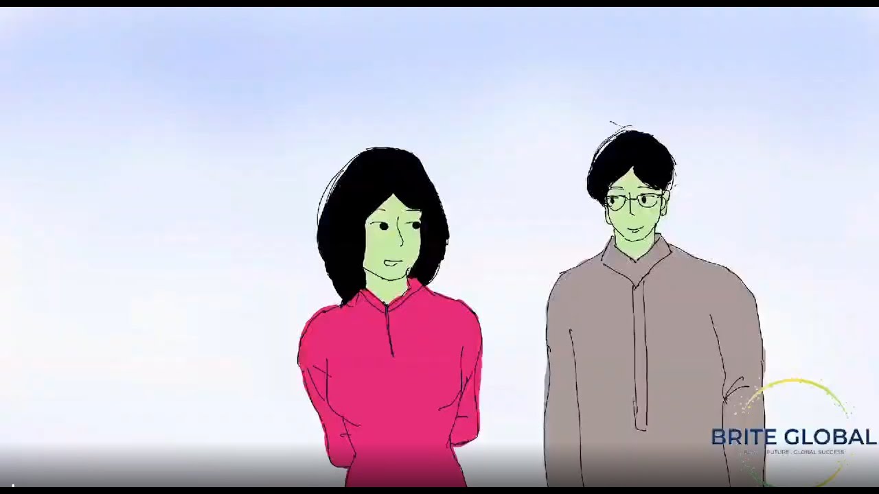 Work and Study in Ireland animation advertisement (made during the summer holiday 2025)