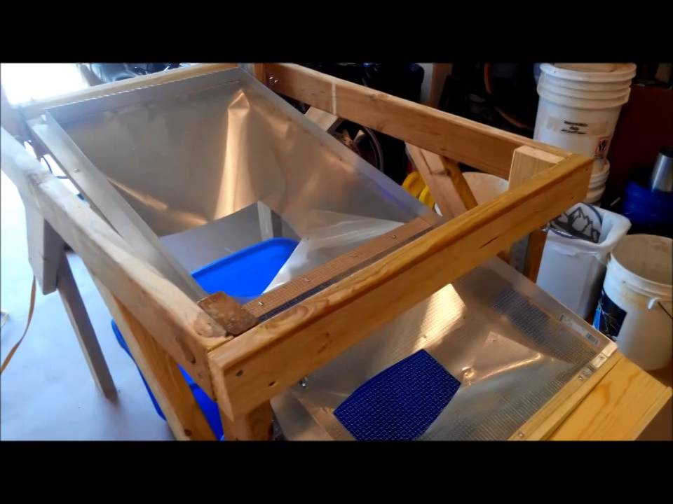 Worm casting sifter (Worm Harvester)