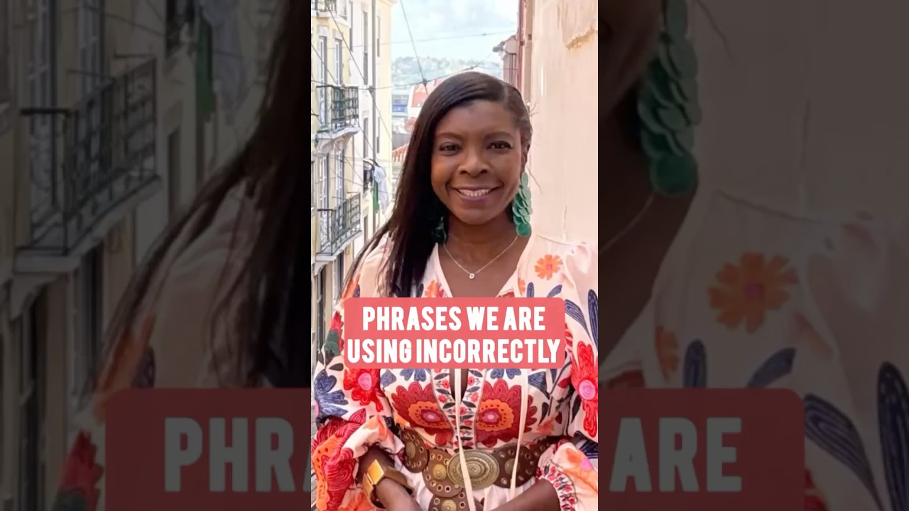 Phrases We Misuse #speakconfidentenglish #learnenglish #englishvocabulary #eslpractice
