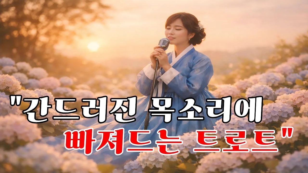 간드러운 목소리에 빠진 트로트❤️ [감성적·중독적·기분 좋은]