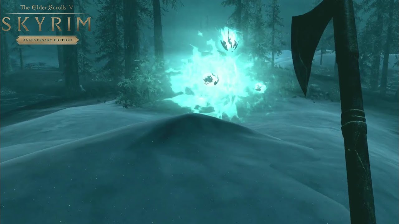 Encounter with a Magic Anomaly in Skyrim