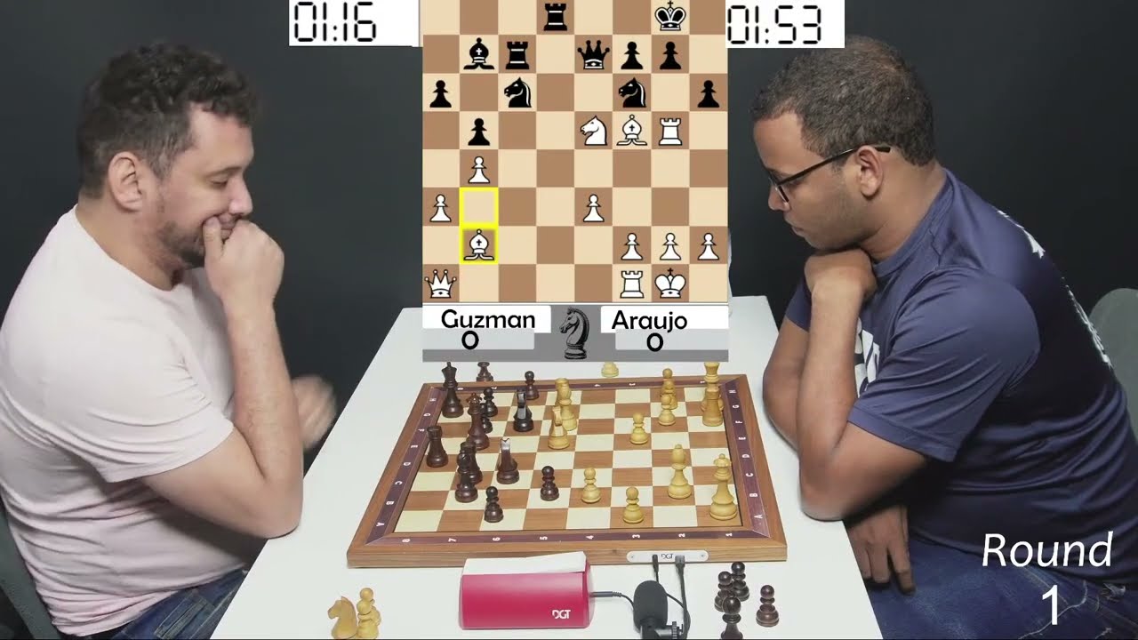 IM Josue Araujo VS FM Christopher Guzmán (Chess Big Bang)