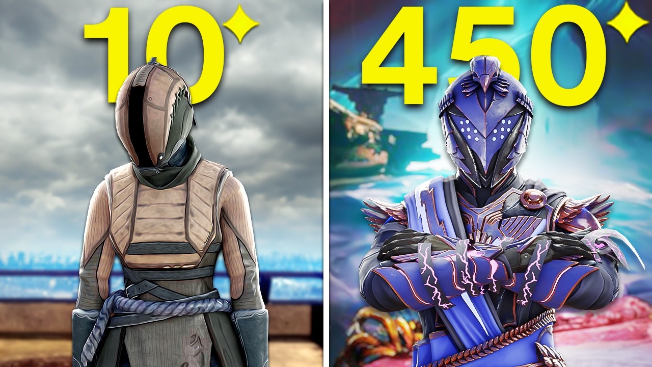 Destiny 2 Starter Guide from 10 to 450