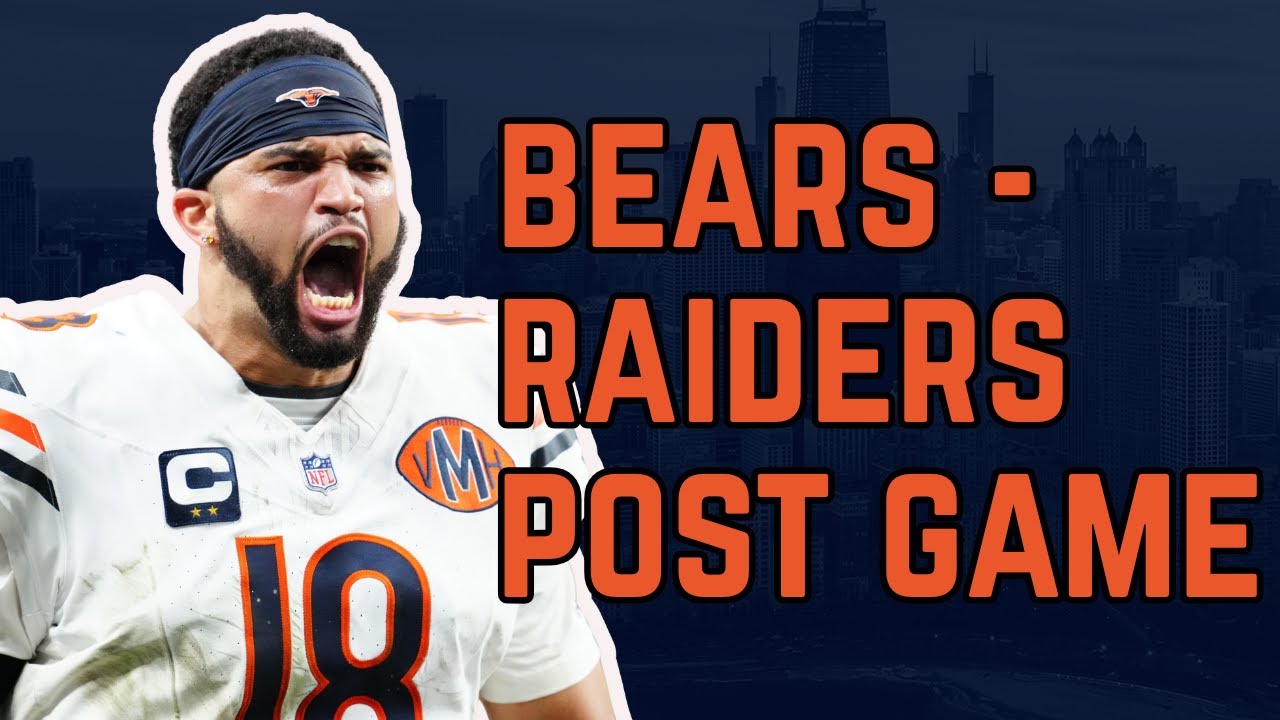 Chicago Bears - Las Vegas Raiders Postgame
