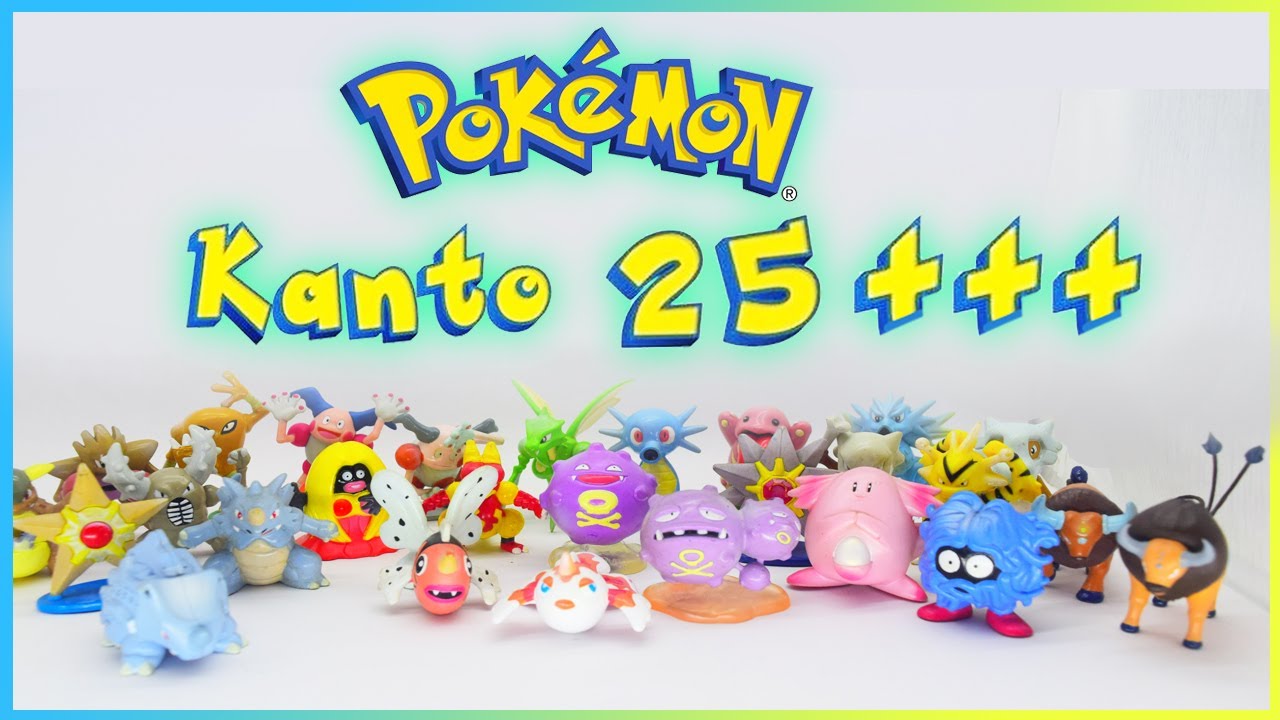 POKÉMON TAKARA TOMY 25 +++ COLECCION DE KANTO PARTE 5